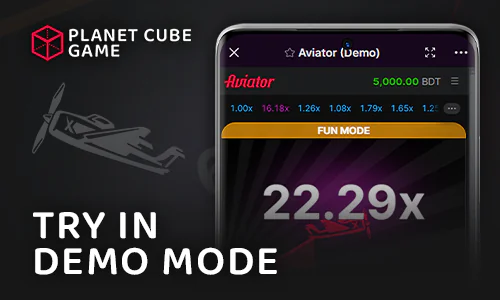 Try the demo mode in the online Aviator app