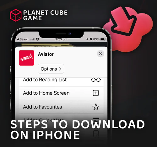 Download Aviator Online on iPhone device - guide
